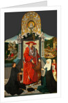 Saint Jerome and the lion (center panel), 1511 by Anonymous