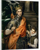 Saint Louis IX of France with a Page, End of 16th cen by Anonymous