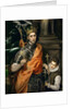 Saint Louis IX of France with a Page, End of 16th cen by Anonymous