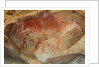 San rock painting in the Drakensberg Mountains in South Africa, by Anonymous