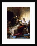 Scene in the bedroom of Marguerite de Valois during the St. Bartholomews Day massacre, 1836 by Anonymous