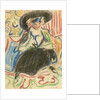 Seated Girl with Hat, 1909 by Anonymous