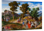 Serpentara Landscape with the Procession of the Magi, 1820 by Anonymous