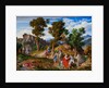 Serpentara Landscape with the Procession of the Magi, 1820 by Anonymous