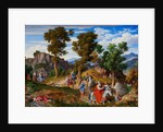 Serpentara Landscape with the Procession of the Magi, 1820 by Anonymous