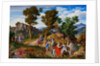 Serpentara Landscape with the Procession of the Magi, 1820 by Anonymous