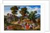 Serpentara Landscape with the Procession of the Magi, 1820 by Anonymous