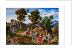 Serpentara Landscape with the Procession of the Magi, 1820 by Anonymous