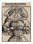 Seven-Headed Luther (Der siebenköpfige Luther), 1529 by Anonymous