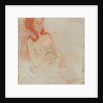 Sick girl, 1923 by Anonymous