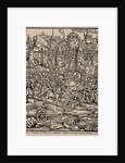 Siege of a city in the 15th century by Anonymous