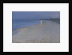 Summer evening on the south beach of Skagen. Anna Ancher and Marie Krøyer, 1893 by Anonymous