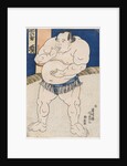 Sumo Wrestler Itadaki, 1843 by Anonymous