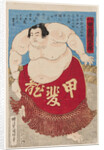 Sumo wrestler Kaidyo Taro, at the age of 15, 1887 by Anonymous