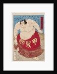 Sumo wrestler Kaidyo Taro, at the age of 15, 1887 by Anonymous