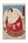Sumo wrestler Kaidyo Taro, at the age of 15, 1887 by Anonymous