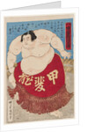 Sumo wrestler Kaidyo Taro, at the age of 15, 1887 by Anonymous