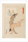 Sumo Wrestlers in Action, 1899 by Anonymous