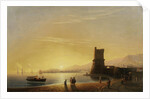 Sunrise in Feodosia, by Anonymous