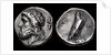 The 107th Olympiad. Obverse: Head of Zeus, Reverse: Eagle. Elis, Olympia, 352 BC by Anonymous