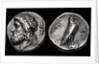 The 107th Olympiad. Obverse: Head of Zeus, Reverse: Eagle. Elis, Olympia, 352 BC by Anonymous