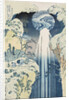 The Amida Waterfall in the Far Reaches of the Kisokaido Road by Anonymous