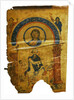 The Chludov Psalter. Christ Emmanuel. King David Enthroned, ca 850 by Anonymous