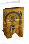 The Chludov Psalter. Christ Emmanuel. King David Enthroned, ca 850 by Anonymous