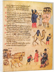 The Chludov Psalter. Psalm 104, ca 850 by Anonymous