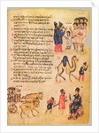 The Chludov Psalter. Psalm 104, ca 850 by Anonymous