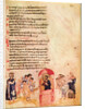 The Chludov Psalter. Psalm 109, ca 850 by Anonymous