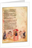 The Chludov Psalter. Psalm 109, ca 850 by Anonymous