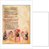 The Chludov Psalter. Psalm 109, ca 850 by Anonymous