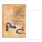 The Chludov Psalter. Psalm 113, ca 850 by Anonymous