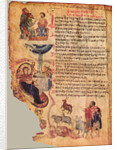 The Chludov Psalter. Psalm 2, ca 850 by Anonymous