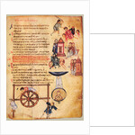 The Chludov Psalter. Psalm 43, ca 850 by Anonymous