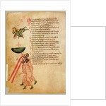 The Chludov Psalter. Psalm 72, ca 850 by Anonymous