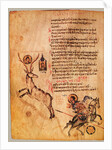 The Chludov Psalter. Psalm 96, ca 850 by Anonymous