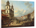 The Church of the Holy Cross in Warsaw, 1778 by Anonymous