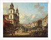 The Church of the Holy Cross in Warsaw, 1778 by Anonymous