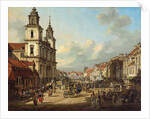 The Church of the Holy Cross in Warsaw, 1778 by Anonymous