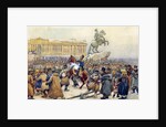 The Decembrist revolt at the Senate Square on December 14, 1825, 1870s by Anonymous