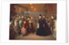 The Empress Elisabeth of Austria visits a soup kitchen in the Schönlaterngasse, 1875 by Anonymous