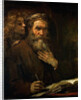 The evangelist Matthew and the angel, 1661 by Anonymous