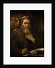 The evangelist Matthew and the angel, 1661 by Anonymous