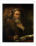 The evangelist Matthew and the angel, 1661 by Anonymous