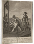 The execution of Robespierre on 28 July 1794, 1794 by Anonymous