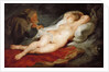 The Hermit and the Sleeping Angelica, ca 1627 by Anonymous