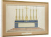The high altar for the marriage of Napoleon I and Marie-Louise of Austria, ca 1805-1809 by Anonymous