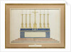 The high altar for the marriage of Napoleon I and Marie-Louise of Austria, ca 1805-1809 by Anonymous